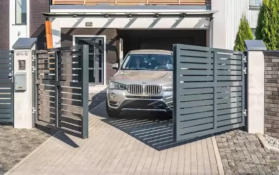 Автоматические распашные ворота